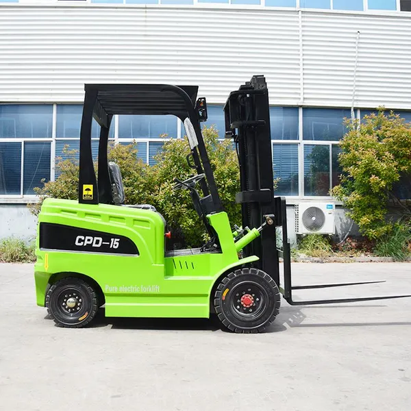 Forklift Electric Small New Fork Lift Battery Lithium Electric Forklift Farm Mini 1.5ton Electric Forklift photo-4
