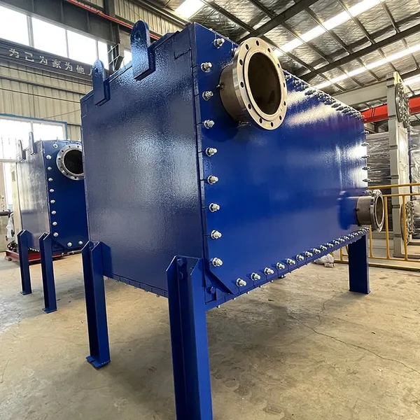 Semi-Welded Plate Frame Heat Exchanger, 20-200 L/min Flow Rate, EPDM Rubber Gaskets photo-3