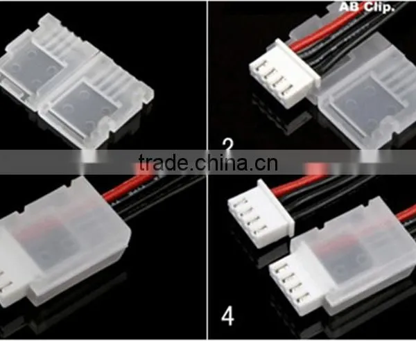 Plug Protector AB Clip Buckle 2S 3S 4S 6S JST-XH Balanced Head Protection Balance Plug Savers photo-3