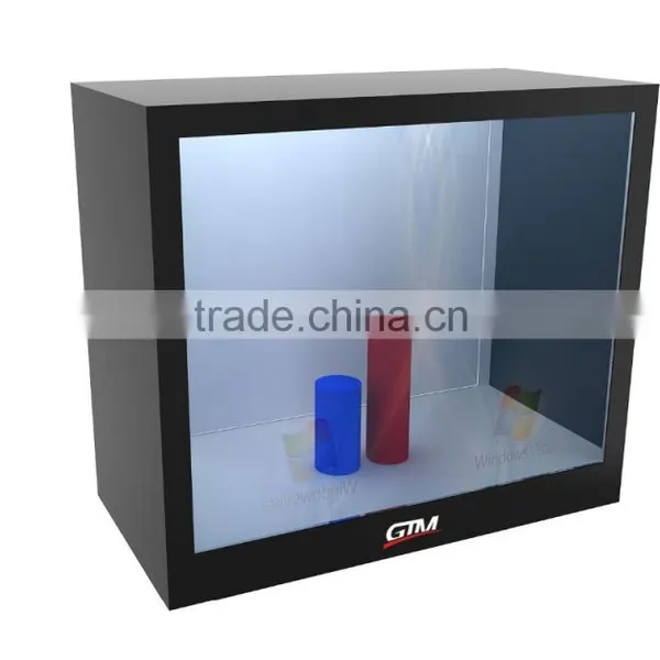 19" Transparent Lcd Touch Screen Kiosk Display Multimedia Good Quality Cheap Price Professional Factory Transparent Lcd Panel photo-3