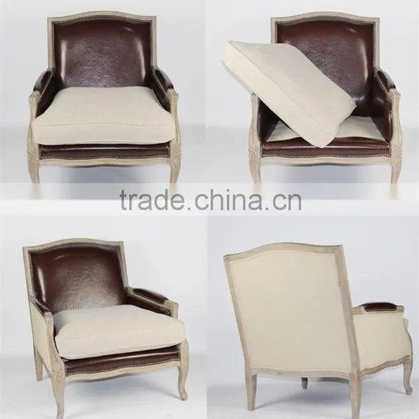 RCH-4234 Good Quality Antique Office Leather Armchair photo-3
