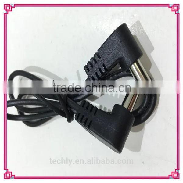 26/0.16 BC Sprial Cable With 4.0mm Colided and Solder & Molding 5.5x2.1 DC Jack Power Cable photo-5
