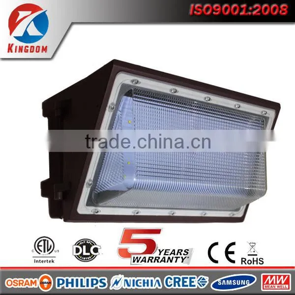 IP65 DLC ETL CE RoHS Daylight 150w 120w 80w 60w Commercial Led Wall Pack photo-3