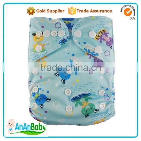 AnAnBaby Unisex Underwear Fitted Cloth Diaper Modern Kids Nappies photo-4