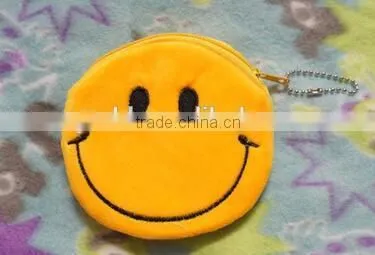 Emoji Wallet/13 Styles Cheap Fancy Emoji Coin Purse/plush Emoji Small Coin Purse photo-3