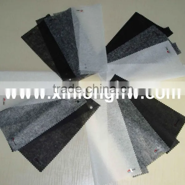 Herringboned Nonwoven Interlining, Fusible Interlining, Garment Interlining
