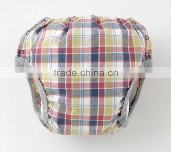 Made in Japan Products High Quality Cool Check Pattern Cloth Nappies Baby Diapers Wholesale for Hot Selling Item photo-4