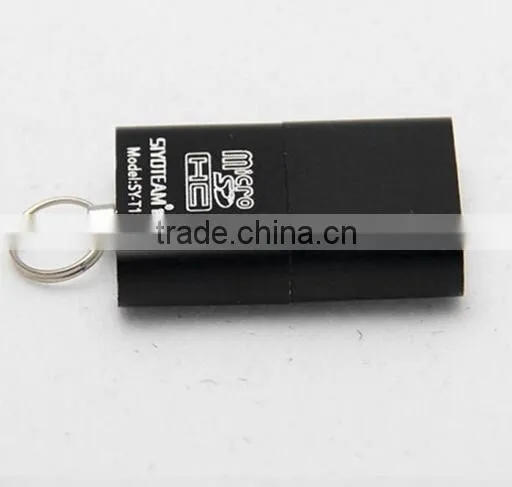 High Speed Mini Smart USB 2.0 Card Reader SD TF T-Flash Memory Card Reader Adapter photo-6