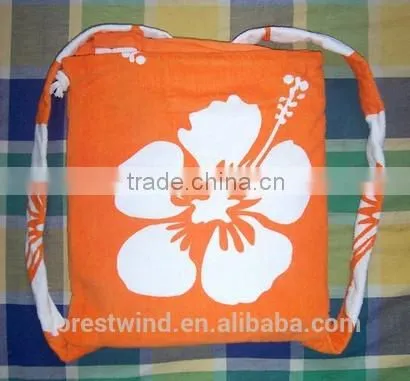 Wholesaler Custom Reactive Beach Towel Backpack photo-2