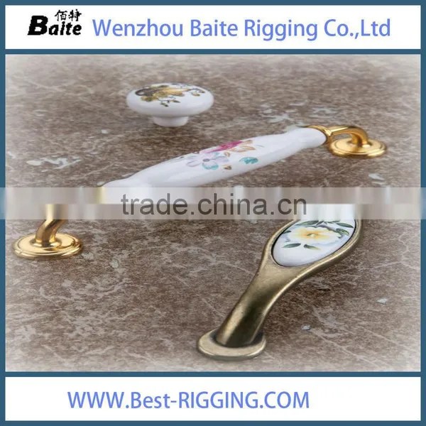 Zinc Alloy Beautiful Cabinet Handles and Knobs Kitchen Furniture Small Hardware photo-3