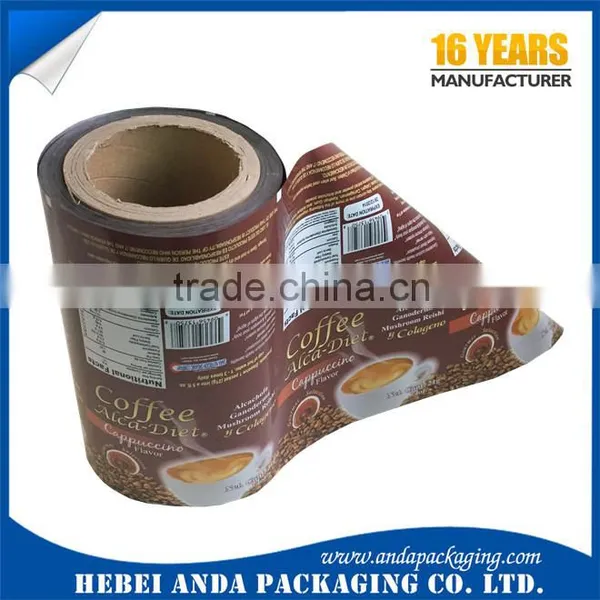 Aluminum Foil Food Packaging Bag Film/ Plastic Printed Food Laminated Packing Film Roll photo-6