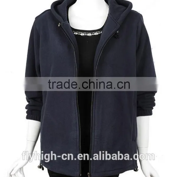 OEM Logo Fashion Winter Polar Fleece Women Jacket photo-2
