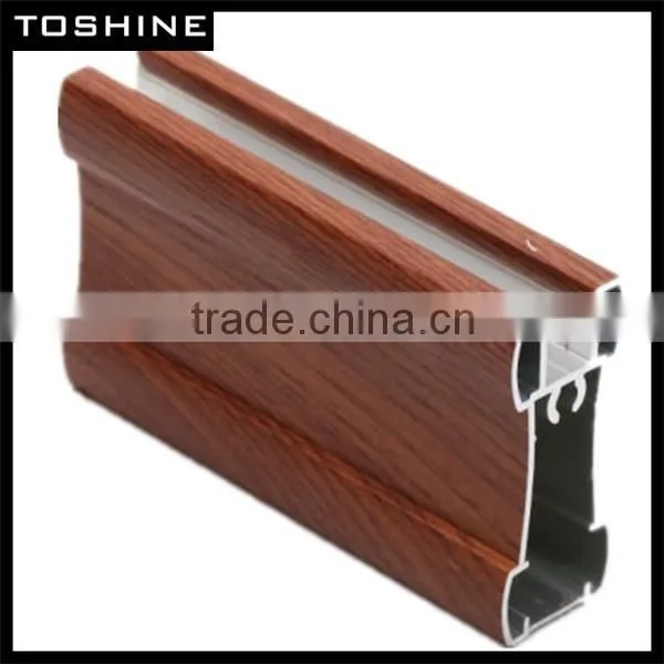 2014 Hot Sale High Quality Wood Color Closet Door Aluminum Profile photo-5