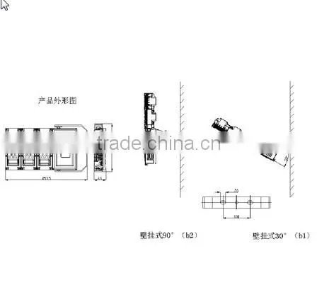 70w/105w IP65 China Manufactary New Design High Efficiency LED Light Source Power Flood Light Lamp RGFL219 photo-2
