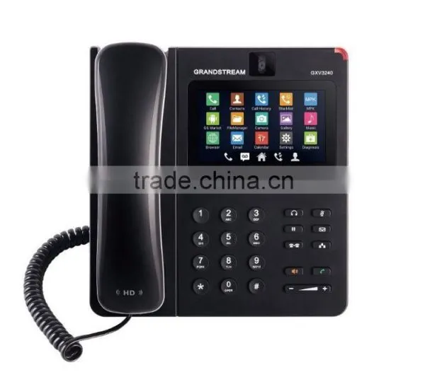 Video IP Phone for Android Grandstream GXV3240 Wifi SIP Phone