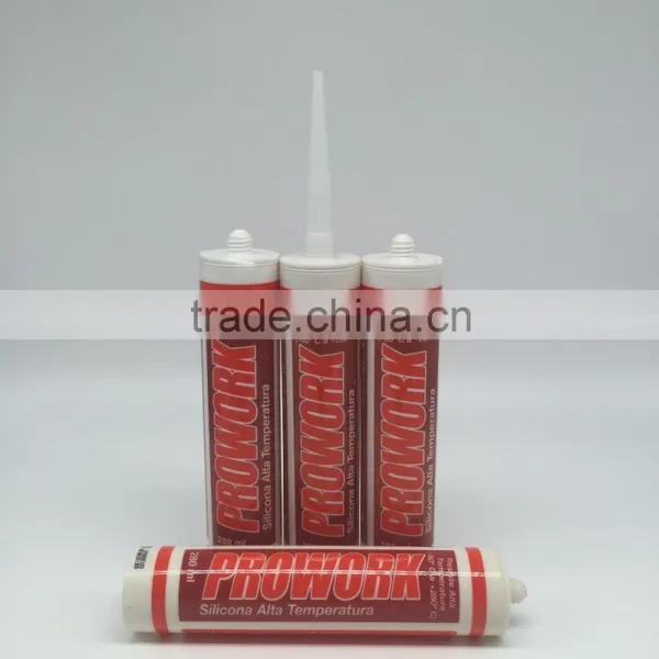 Black Color High Temperature Chemical RTV Silicone Sealant photo-3