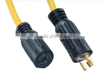 NEMA L5-15 Locking Extension Cord With UL CUL Approval.