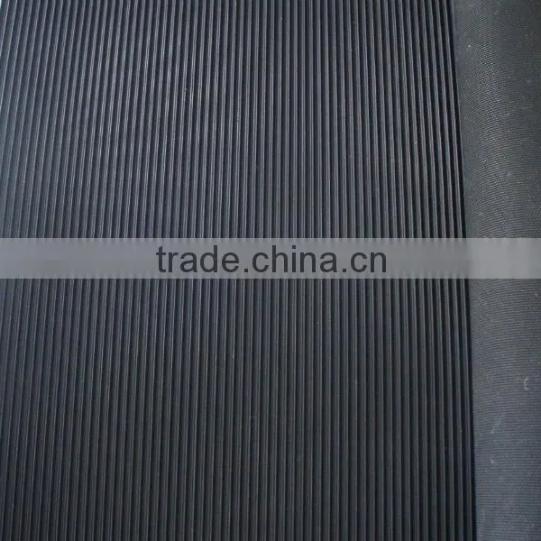 3mm Fine Ribbed Rubber Sheet