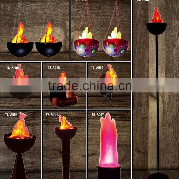 Indoor Halloween Table Style Led Fire Flame Light Decoration photo-6
