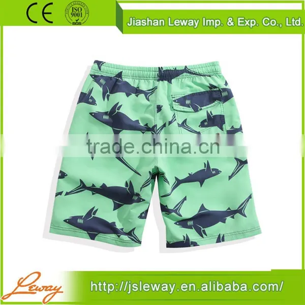 Wholesale Blank Sweat Proof 100% Polyester Swim Shorts Mens Custom Supplier's Choice photo-2
