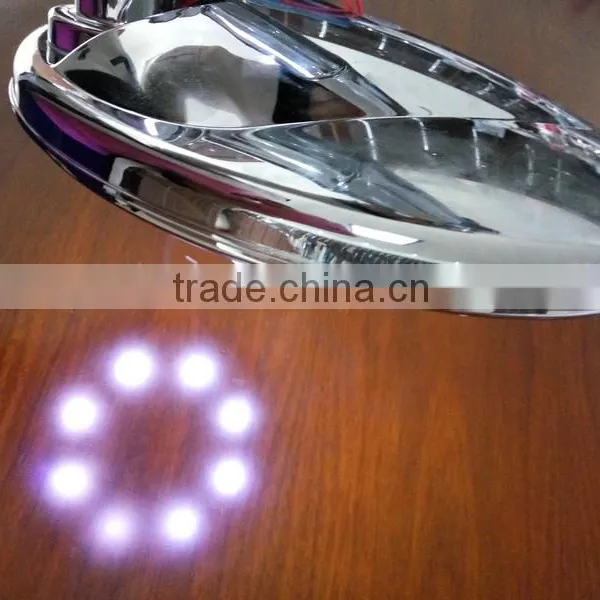 LED Light Fainfall Hand Shower Head With Rotated Shower Arm Temperature Control Shower Heads photo-2
