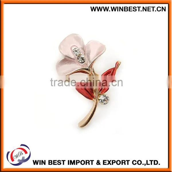 Gold Supplier China Costume Jewellery Trendy Brooches, Flower Antique Brooches photo-4