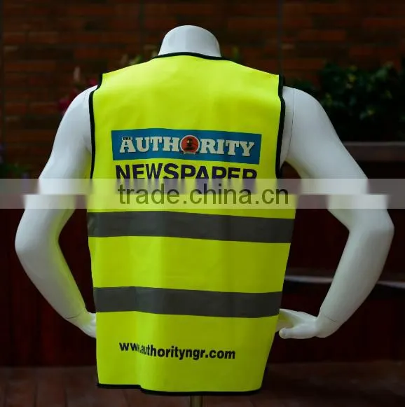 Custom Safety Vest Man Vest Reflective photo-2