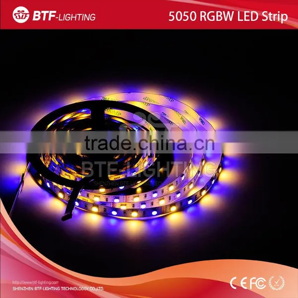 5m 60leds/m 5050 Rgbw Led Strip RGB+Warm White Strip Non-waterproof IP30 White PCB DC12V SMD 5050 Mixed Color photo-3