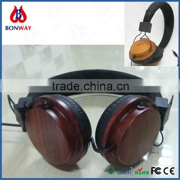 Nice Design Wood Headset for PC photo-5