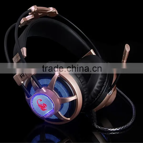 Super Bass High Quality Active Computer Gaming Headset for Internet Bar photo-6