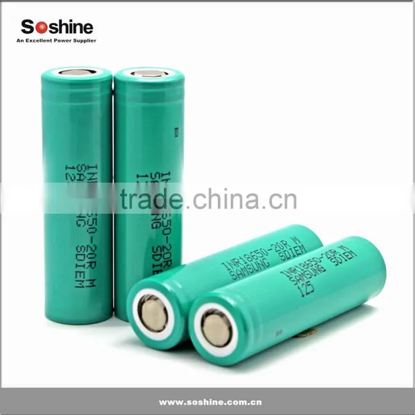 Samsung 20A 18650 20R INR18650-20R(M) 2000mah 3.6V,Samsung 20R Battery photo-2