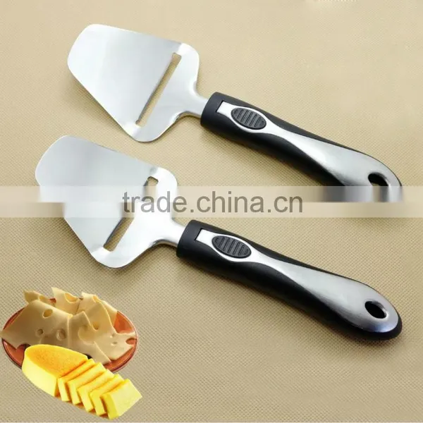 stainless steel cheese slicer with Black Handle, cheese cutter
