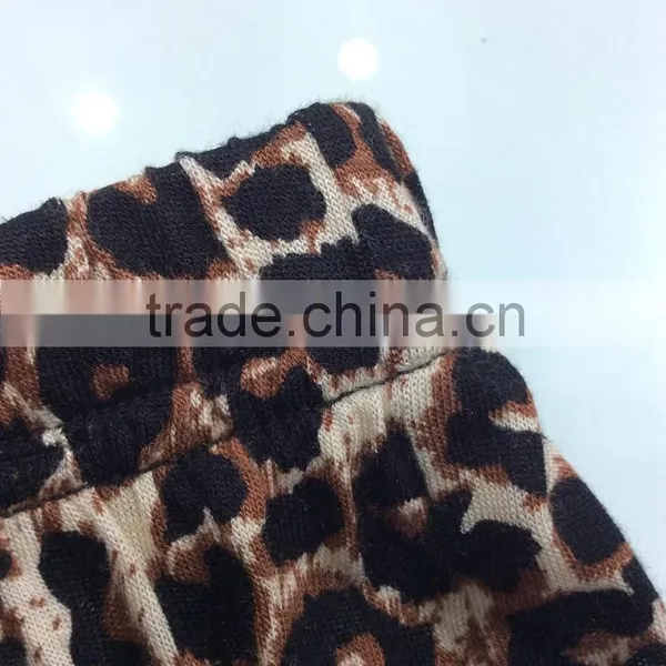 2015 Leopard Print Pajama Set for Women Pijama photo-5