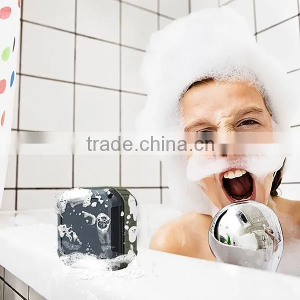 Shenzhen Factory Wholesale Mini Water Resistant Shower Speaker Bluetooth Wireless Portable Waterproof Speaker For Smartphone Quality Choice photo-3