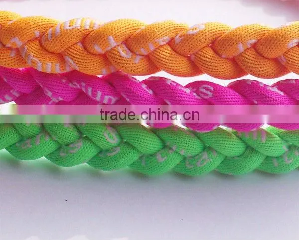 Triple Braided Titanium Cheap Sports Rope Necklace,thick Rope Necklace,cross Rope Necklace photo-5