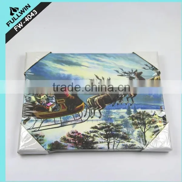 Reindeer Light up Canvas Paintings LED Canvas Painting
