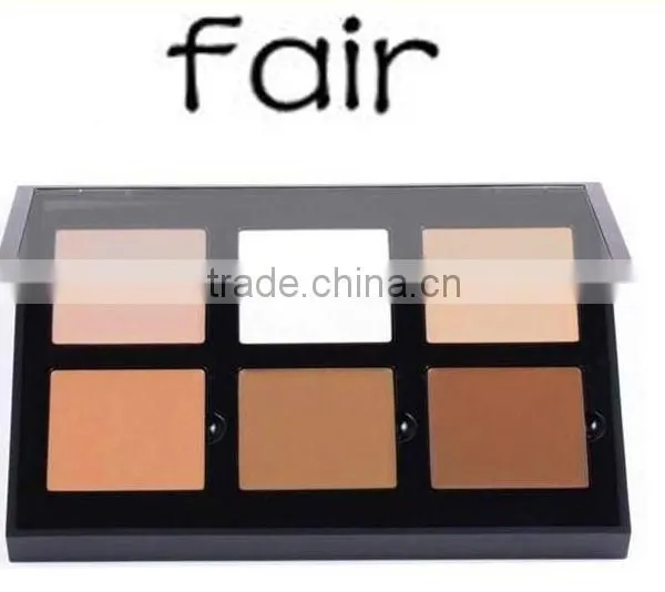 2016 New Professional Fancy 6 Colors/Set Face Concealer Beauty Pro Face Cream Makeup Concealer Contour Deep/light/Medium photo-2