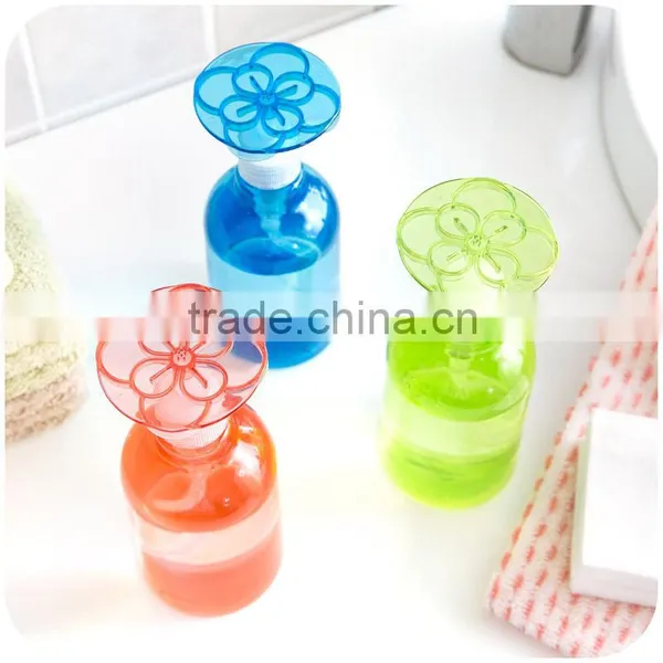 NEW DESIGN 300ml Flower Shaped PET Spray Bottle Press Water Mist Perfume Atomizer Spray Bottle Refillable photo-2