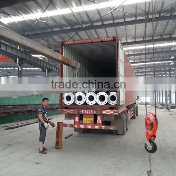 8m Galvanized Steel Street Lighting Poles photo-4