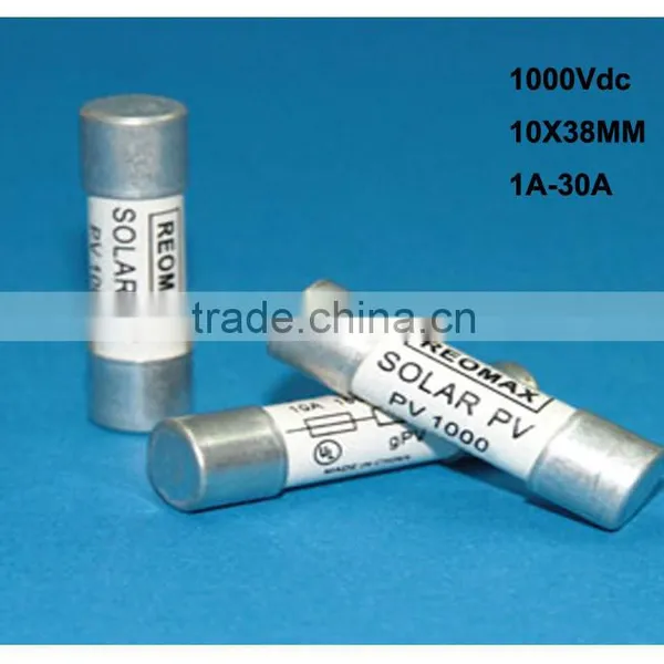 SOLAR PV 10x38 1000Vdc FUSE