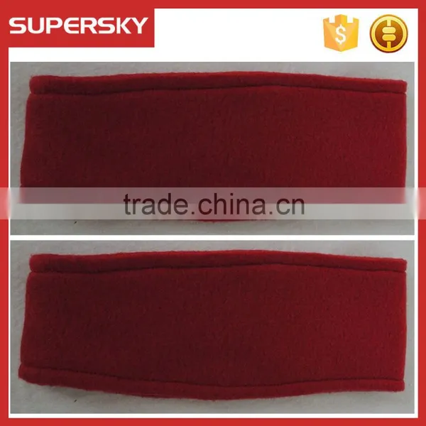 A-120 Polar Fleece Sport Winter Ear Warmers for Running Skating Fleece Headband Earmufs Athletic Fleece Headband photo-3