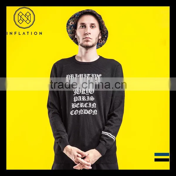 Chrismas Promotion Men Letter Sweaters photo-3