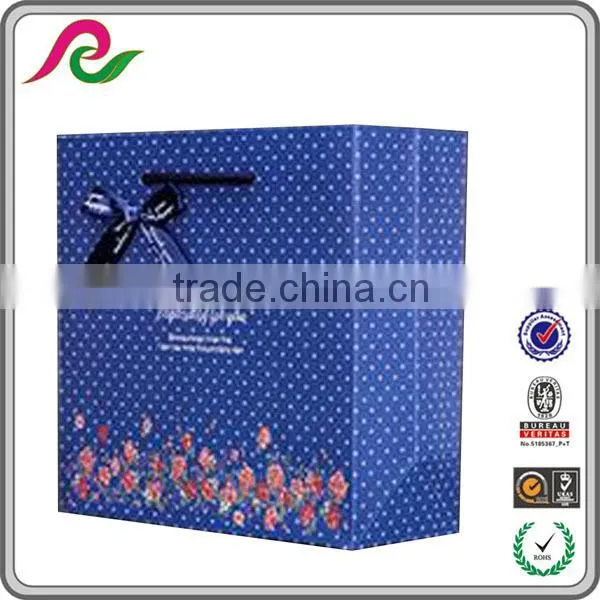 New Product Top Grade Gift Paper Cement Shopping Bag photo-3