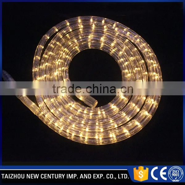 2800k Warm White Rubber Cable High Brightness Led Rope Light photo-3