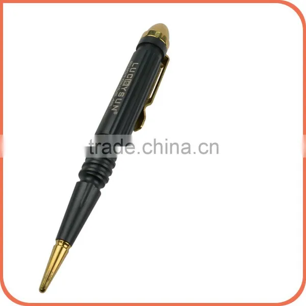 Novelty Pen 0.5mm Refill Aviation Aluminum Tactical Pen for Writing Hotel Business