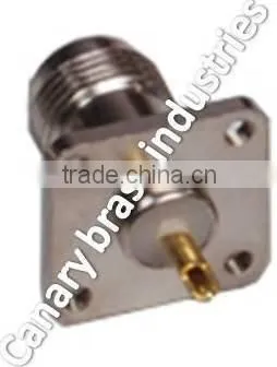 n Female Square/rf Coaxial Connector