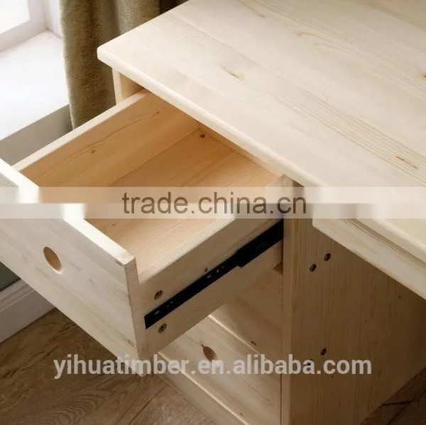 Classic Home Office Furntiure Wooden Study Table Designs Latest Design Student Table photo-3