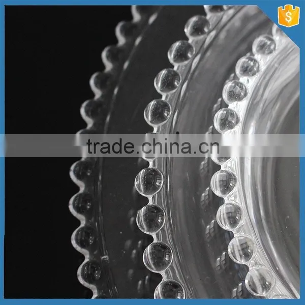 Wedding Used Wholesale Glass Beaded Charger Plate photo-4