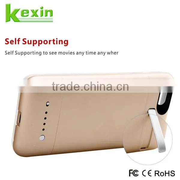 Rechargeable Li-polymer Battery Case for Iphone 6 Wireless Power Bank Charger photo-4