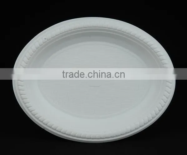 7 *9inch Oval Shape PS Plastic Plate photo-2